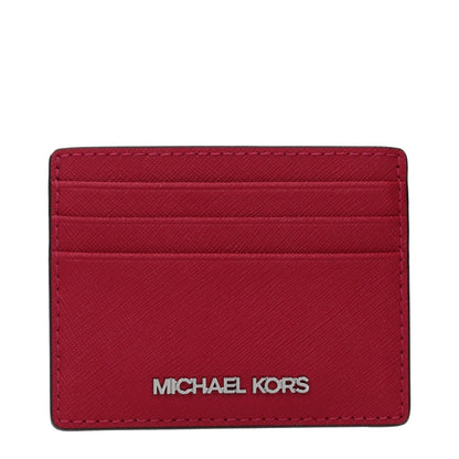 Michael Kors Red Leather Cardholder1728,75667636384,Accessories,Cardholders - Wallets - Accessories,Michael Kors,New with tags,Red,Wallets - Accessories,Women