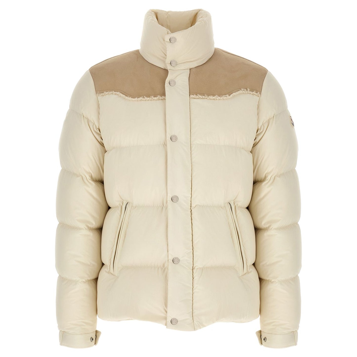 Moncler Beige Polyamide Full-Length Jacket