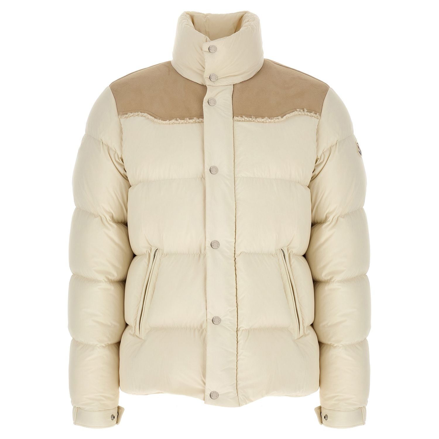 Moncler Beige Polyamide Full-Length Jacket