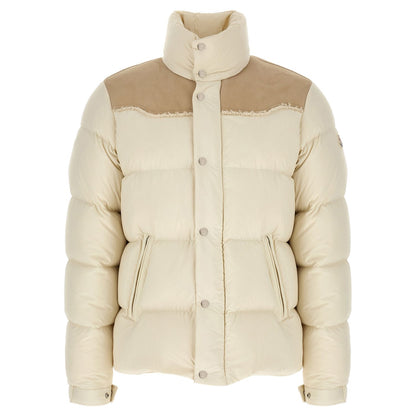 Moncler Beige Polyamide Full-Length Jacket