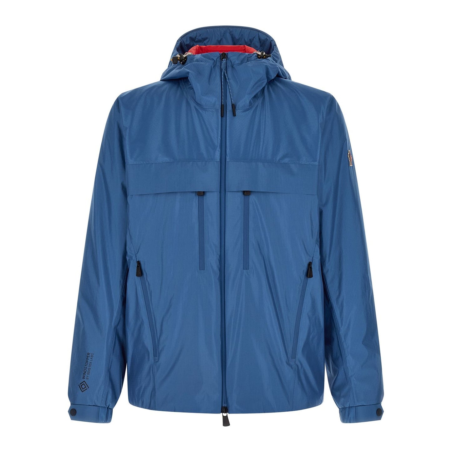 Moncler Grenoble Blue Polyamide Shell Jacket