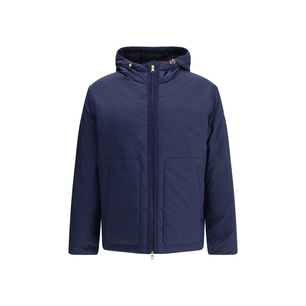 Moncler x Donald Glover Blue Goose Down Full-Length Jacket