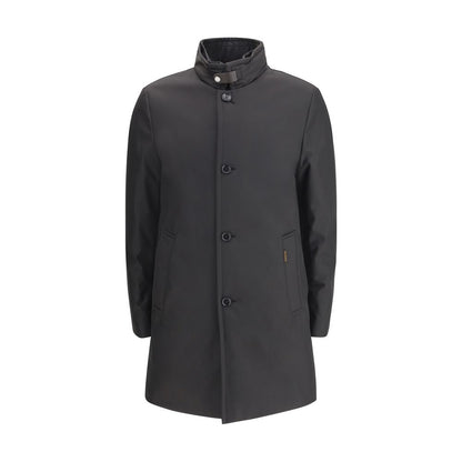 MooRER Black Polyester Coat