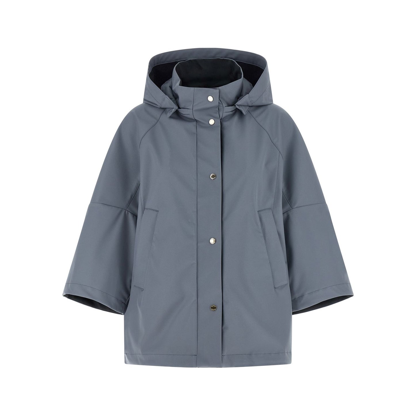 MooRER Blue Polyester Shell Jacket