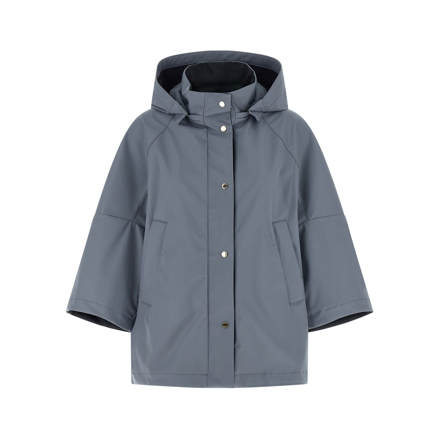 MooRER Blue Polyester Shell Jacket