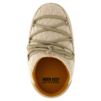 Moon Boot Beige Polyester Flat Boots