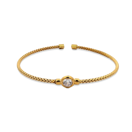 Luxury bracelet from NEW BLING Mod. 9NB-1559 featuring elegant design and a sparkling central stone, perfect for sophisticated style.