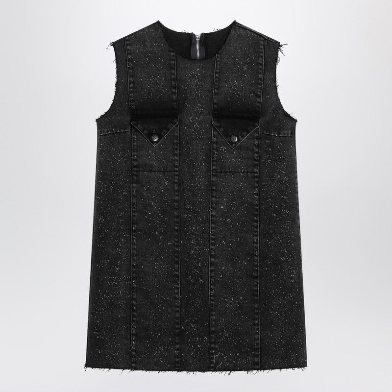 NAMACHEKO Dark grey mini dress in denim NS25-612WN1222/Q_NAMAC-8070_102