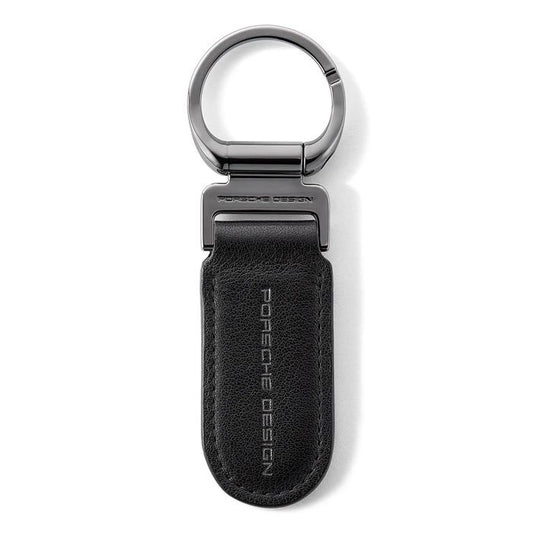 PORSCHE DESIGN MOD. CLASSIC leather keychain in official packaging.