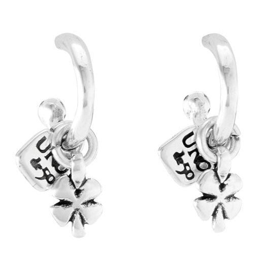 ORECCHINI UNO DE 50 MOD. UD_PEN0644MTL0000U