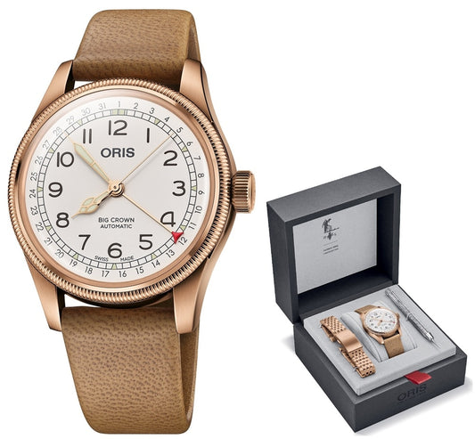 ORIS Mod. FATHER TIME Limited Edt. + Extra Strap Gent,LUXURY WATCHES,Wristwatch