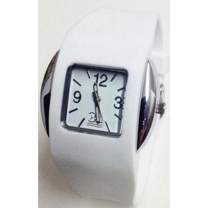 OVERCLOCKS Mod. GENT ROUND LARGE WHITE ***SPECIAL PRICE*** OCROUYL01