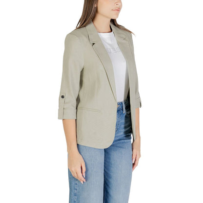 Only Green Linen Blazer