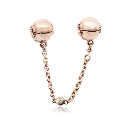 PANDORA CHARMS Mod. JEART SAFETY CHAIN
