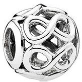 PANDORA JEWELRY Mod. 791872 Silver 925° Charms with infinity design, suitable for ladies, multifunctional accessory for unique style.