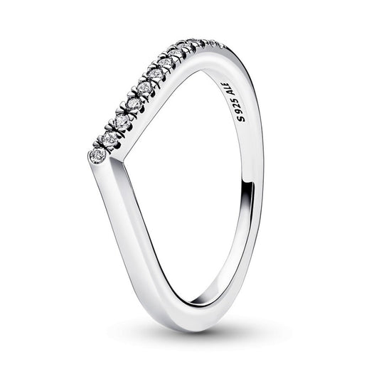 PANDORA Mod. TIMELESS WISH HALF SPARKLING RING