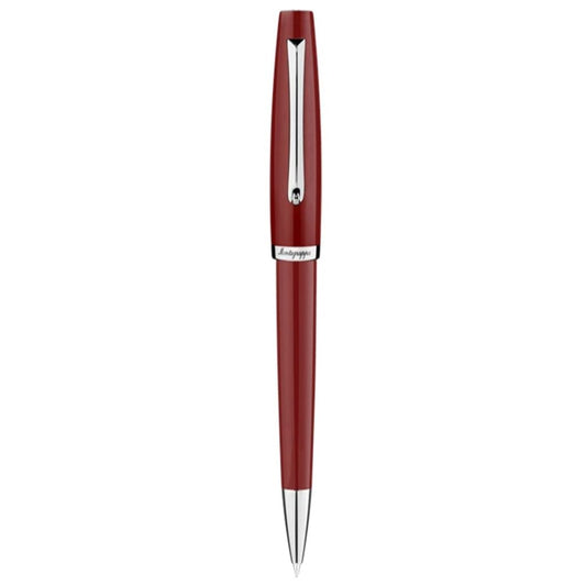 PENNE MONTEGRAPPA MOD. ISMANBIR_2 in a sleek red design with silver accents