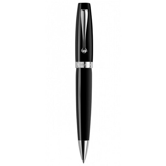 PENNE MONTEGRAPPA MOD. ISMIABIC black pen with silver accents