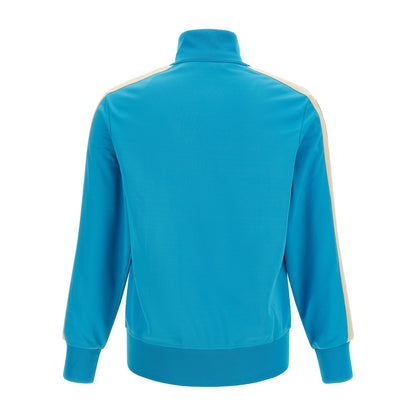 Palm Angels Blue Polyester Sweatshirt