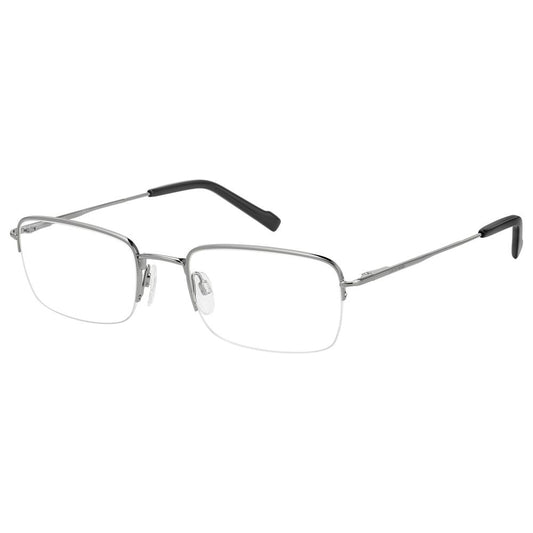Pierre Cardin Gray Metal Frames P.C.-6857-6LB with ruthenium finish, size 55/21/150mm