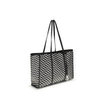 Pierre Hardy Cab Tote Bag with graphic cube design and calfskin leather details, perfect for everyday elegance and functionality.