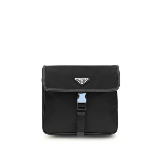 Prada Black Recycled Polyamide Shoulder Bag