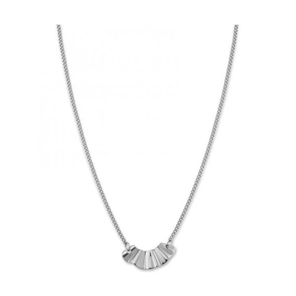 ROSEFIELD JEWELS JEWELRY Mod. BLWNS-J200 silver necklace on white background