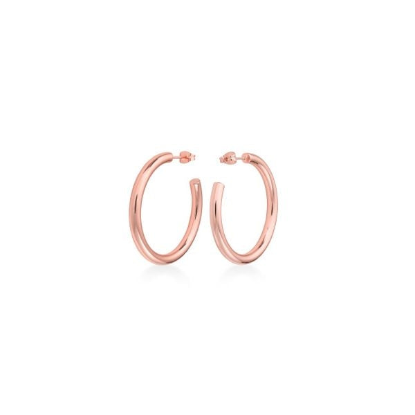 ROSEFIELD JEWELS JEWELRY Mod. JCHBR-J082 stylish rose gold hoop earrings
