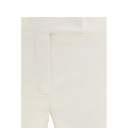 SA SU PHI White Silk Casual Pants