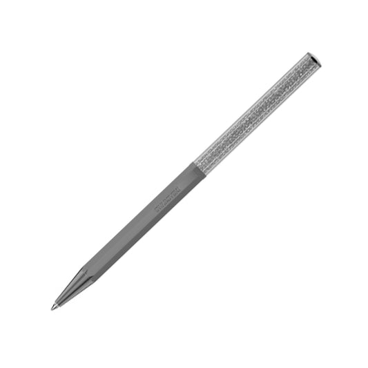 Sleek pen showcasing elegant design of SWAROVSKI WRITING FASHION ACCESSORIES Mod. 5654064, perfect fusion of sophistication and style.