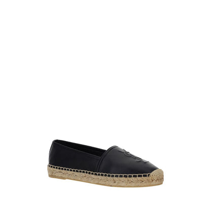Saint Laurent Black Lamb Ovis Aries Aries Espadrilles