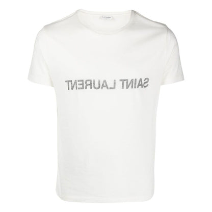 Saint Laurent Logo T-shirt Topwear