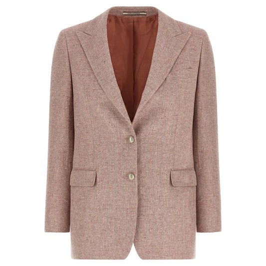 Tagliatore Multicolor Cotton Blazer