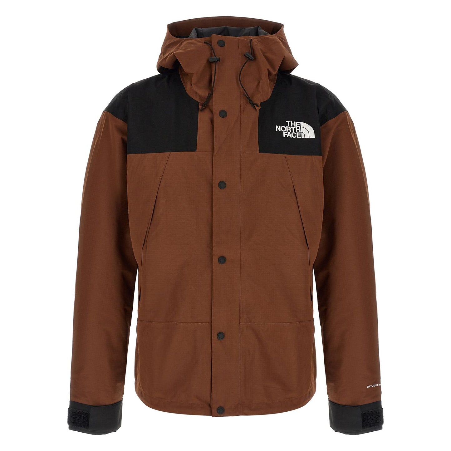 The North Face Brown Polyester Shell Jacket