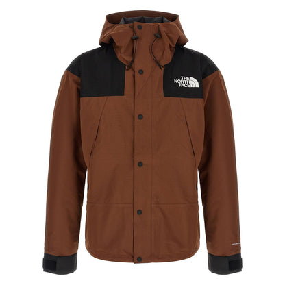 The North Face Brown Polyester Shell Jacket