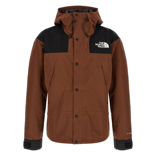 The North Face Brown Polyester Shell Jacket