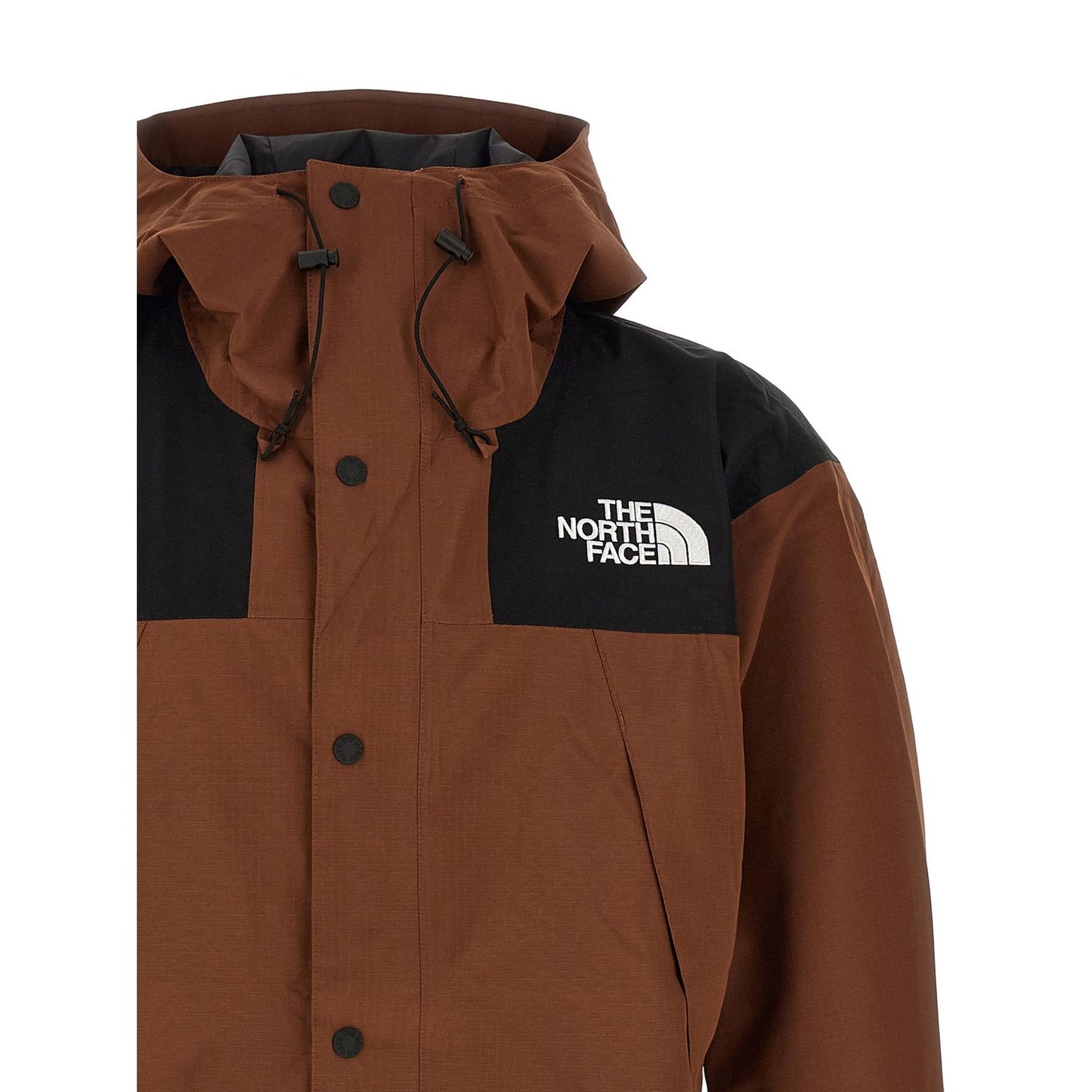 The North Face Brown Polyester Shell Jacket
