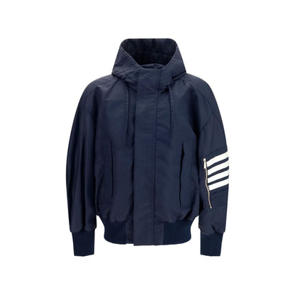 Thom Browne Black Cotton Shell Jacket