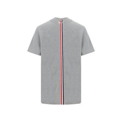 Thom Browne Gray Cotton T-Shirt