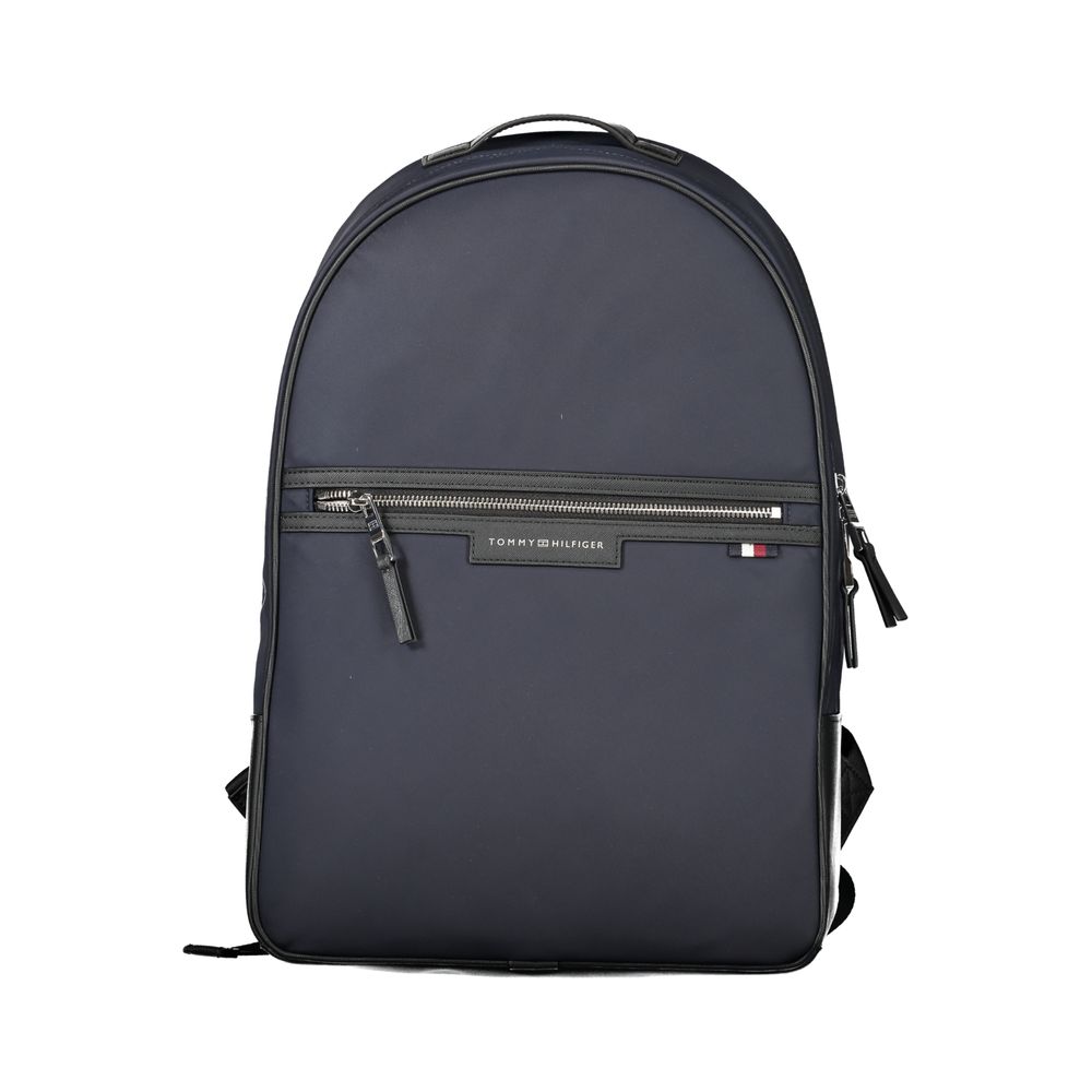 Tommy Hilfiger Blue Recycled Polyester Men Backpack 1728,67403481248,Backpacks - Bags,Bags,Blue,Men,New with tags,Tommy Hilfiger