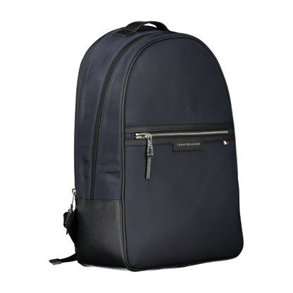 Tommy Hilfiger Blue Recycled Polyester Men Backpack 1728,67403481248,Backpacks - Bags,Bags,Blue,Men,New with tags,Tommy Hilfiger