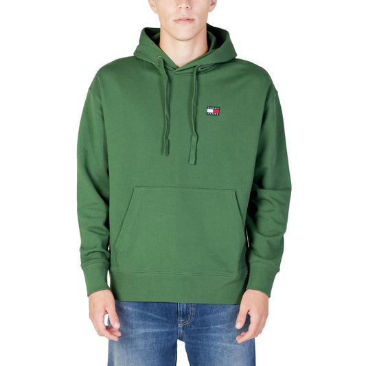Tommy Hilfiger Jeans Tommy Hilfiger Jeans Green Cotton Sweater TO-11572100150-IT44 | S 1728,71956299936,Clothing,Green,IT44 | S,Men,Men - Clothing,New with tags,Sweaters - Men - Clothing,Tommy Hilfiger Jeans