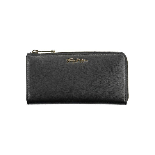 Tommy Hilfiger Black Polyethylene Wallet 1728,67403481248,Bags,Black,New with tags,Tommy Hilfiger,Wallets - Women - Bags,Women,Women - Bags TO-13711