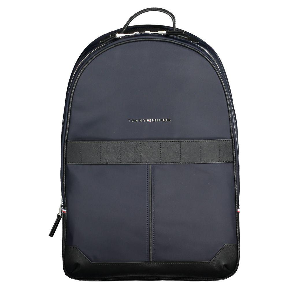 Tommy Hilfiger Tommy Hilfiger Blue Polyester Men Backpack TO-20402