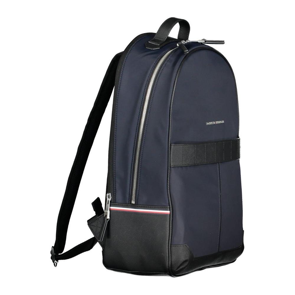 Tommy Hilfiger Tommy Hilfiger Blue Polyester Men Backpack TO-20402