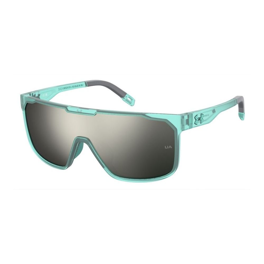 UNDER ARMOUR MOD. UA DEFINE_G sunglasses for men in sleek design, turquoise frame, and dark lenses.