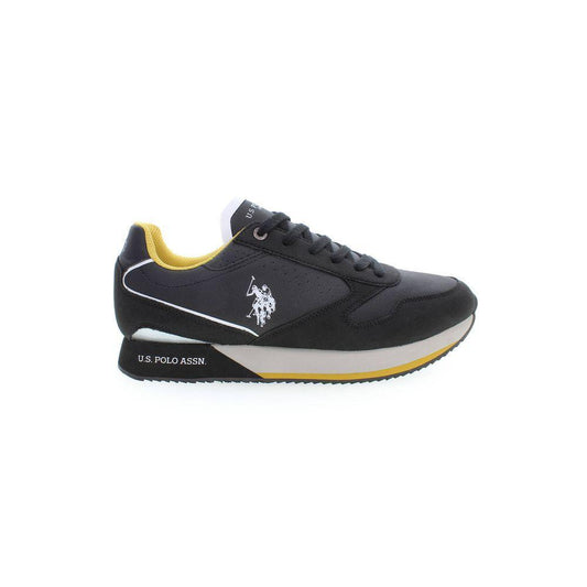U.S. POLO ASSN. Black Polyester Sneaker US-14055-EU44/US11