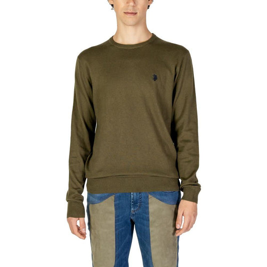U.S. POLO ASSN. Green Cotton Sweater 1728,71956299936,Green,IT44 | S,IT48 | L,IT52 | XL,IT54 | XXL,Men,New with tags,Sweaters - Men - Clothing,U.S. POLO ASSN. U.S. POLO ASSN. US-15717300149-IT52 | XL