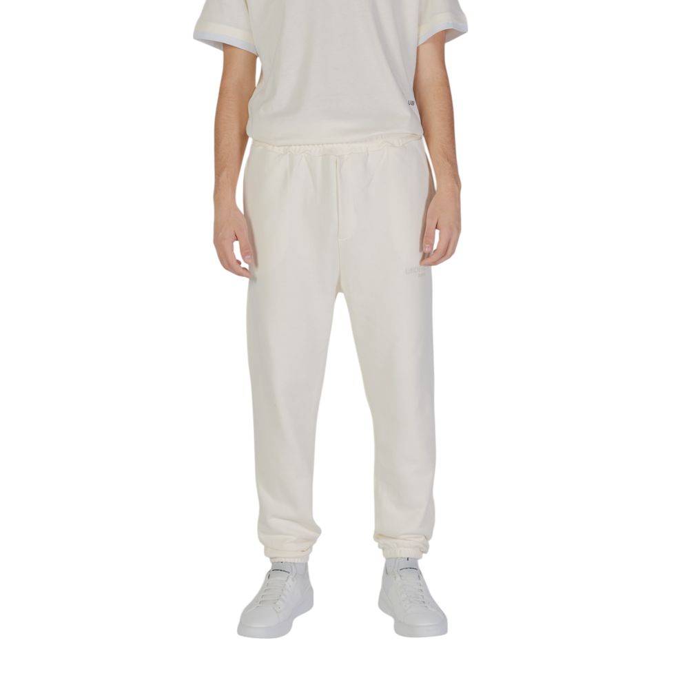 Underclub Cream Cotton Joggers (Workout Pants)
