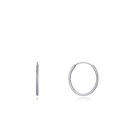 VICEROY JEWELS Mod. 13111E000-00 silver 925° lady's hoop earrings with quartz chronograph, water resistant 5 ATM, in official packaging.